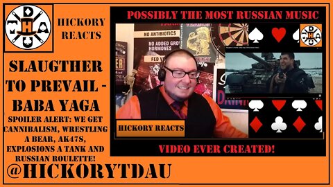 Slaughter to Prevail - Baba Yaga I Hickory Reacts I DRUNK MAGICIAN REACTS TO METAL!