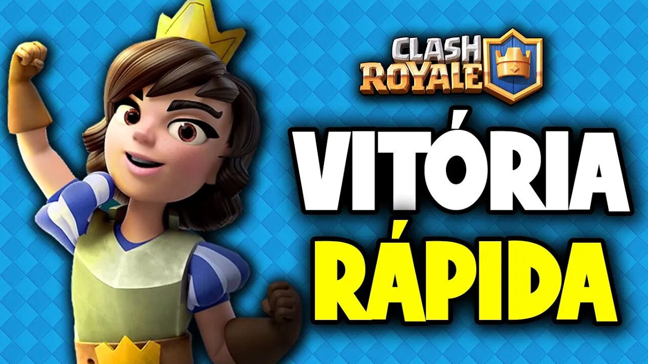 Como vencer de forma rápida no Clash Royale