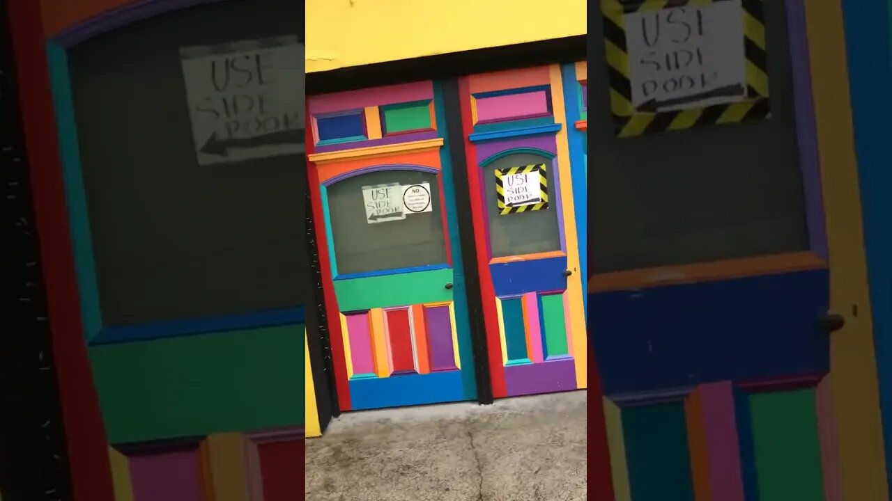 Yellow yard from derry girls Halloween episode