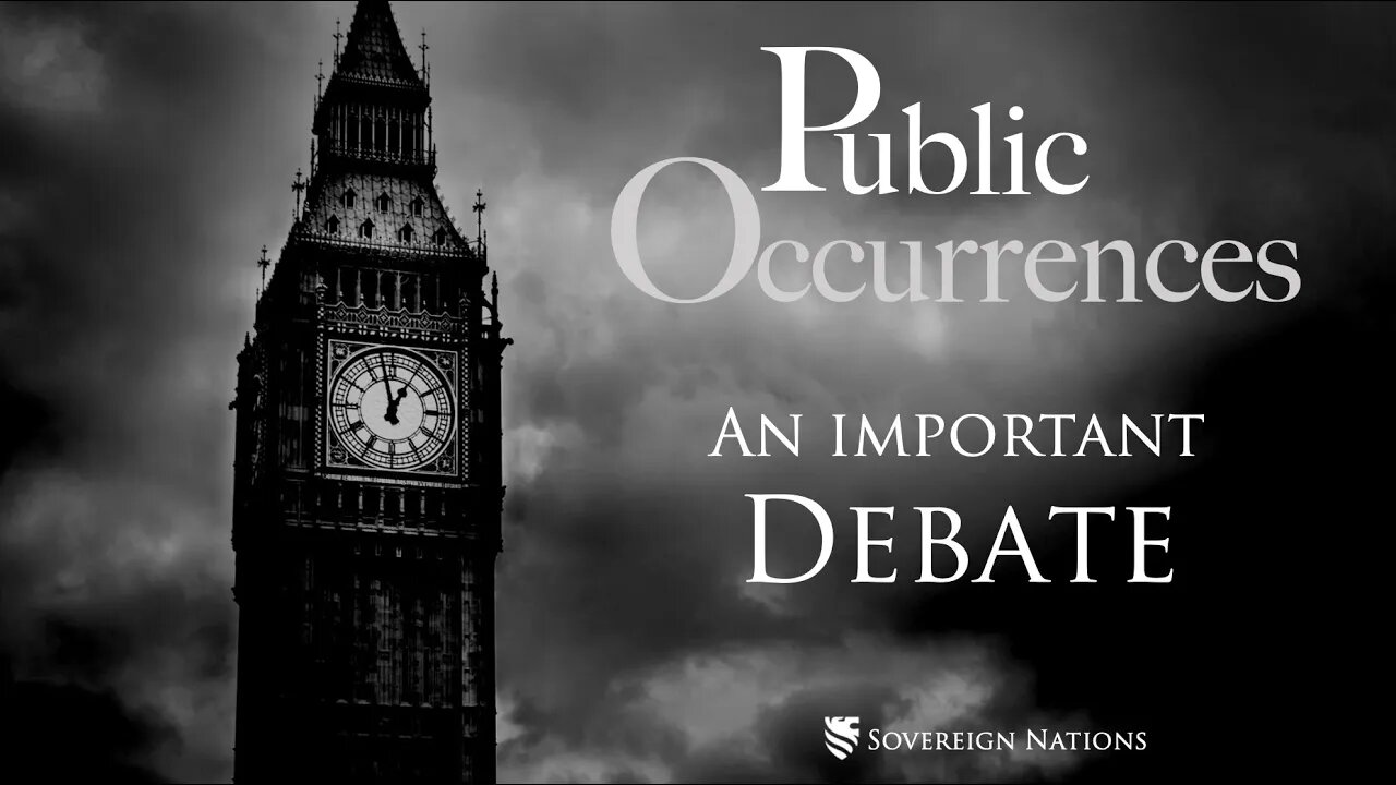 An Important Debate | Public Occurrences, Ep. 85