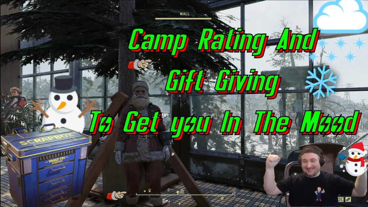 Rating Fallout 76 Camps As Raider Santa Dropping Gifts On All The Beds of Bad Camps