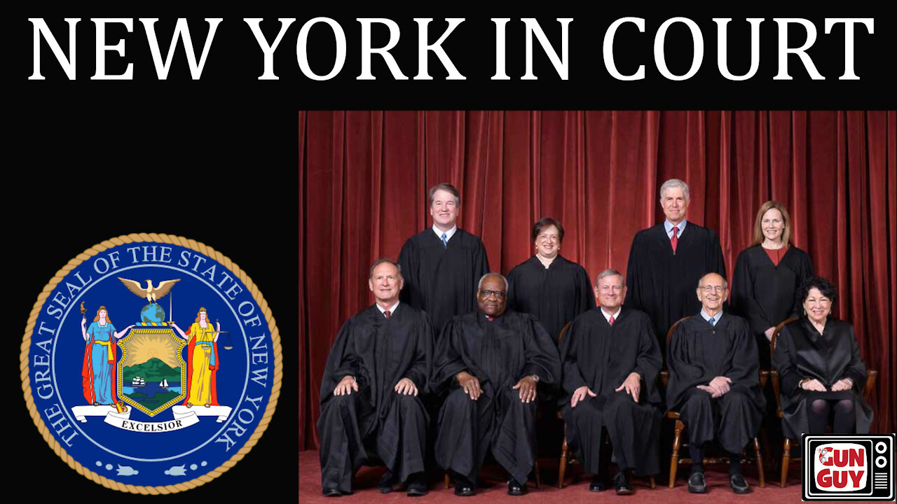 New York Restricts The Second Amendment as SCOTUS Hears Gun Case.