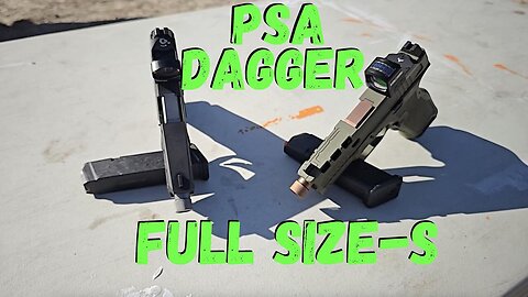 PSA Dagger Competition (Palmetto State Armory Dagger Full Size-S) Gen 3 Glock 17 Clone