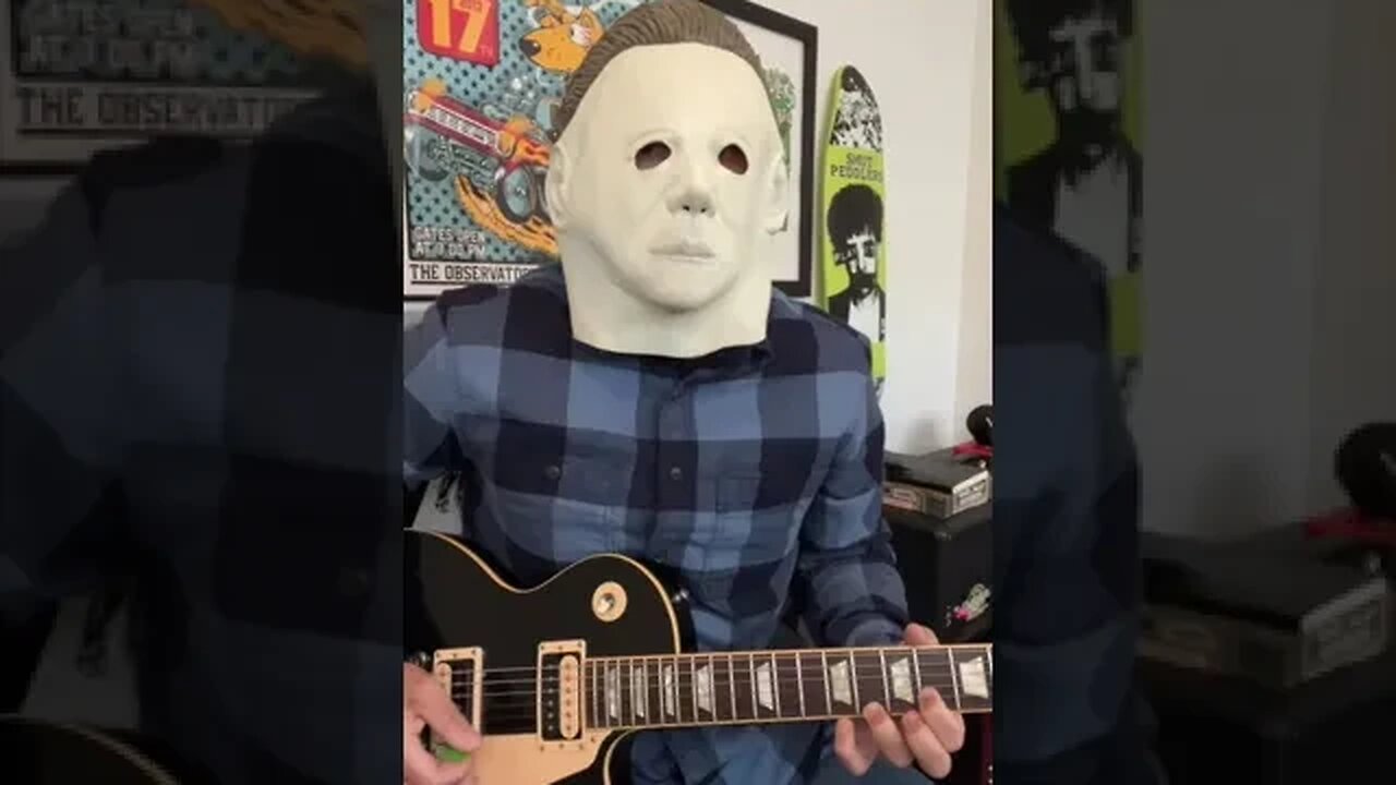 Halloween Michael Myers Theme Guitar Lesson + Tutorial #guitar #lesson #halloween