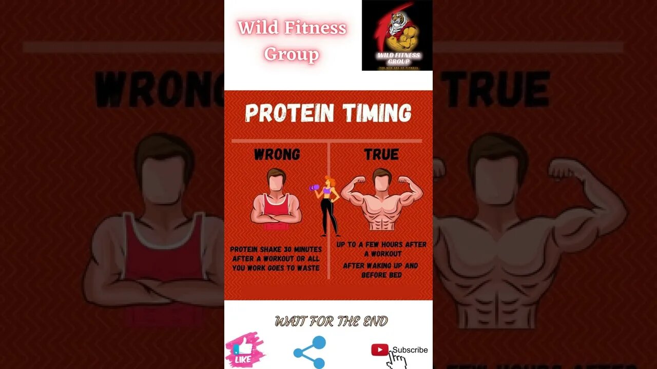 🔥Protein timing🔥#shorts🔥#wildfitnessgroup🔥22 June 2022🔥