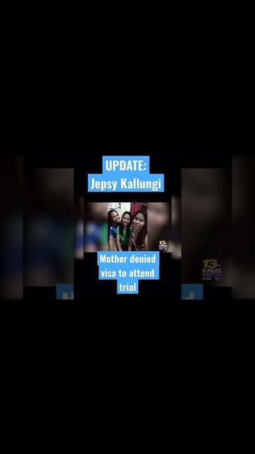 Jepsy Kallungi’s mom denied visa to attend murder trial #shorts #coloradosprings #danekallungi