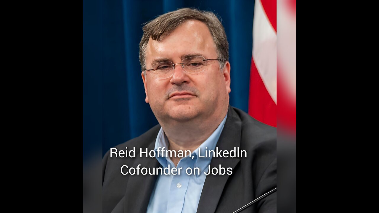 Linkedln Co founder on jobs in 2034