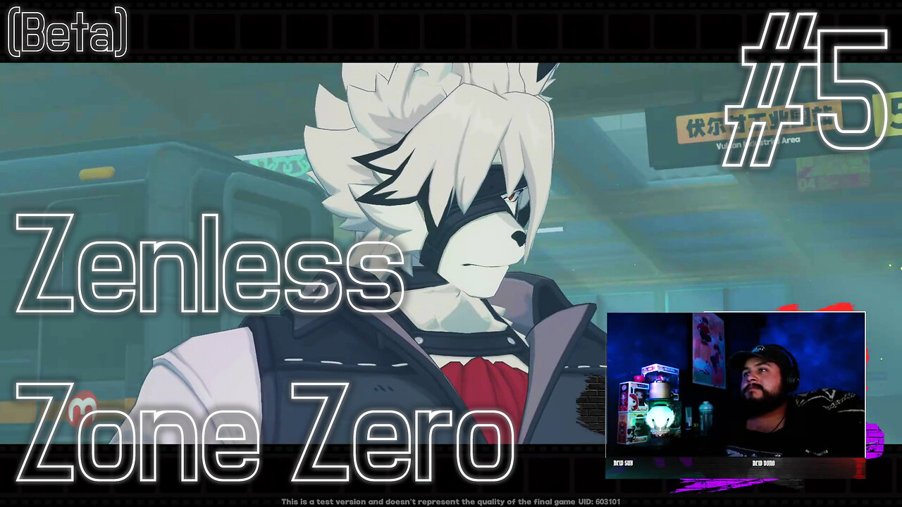 Short Zenless Zone Zero (Beta) stream (the furry is pretty cool)