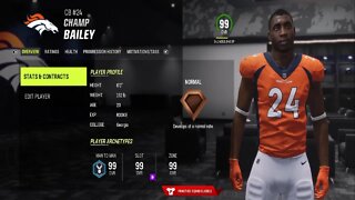 How To Create Champ Bailey Madden 23