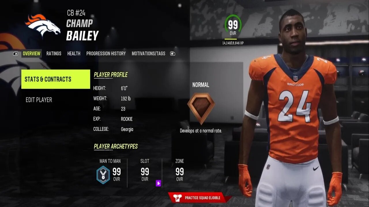 How To Create Champ Bailey Madden 23