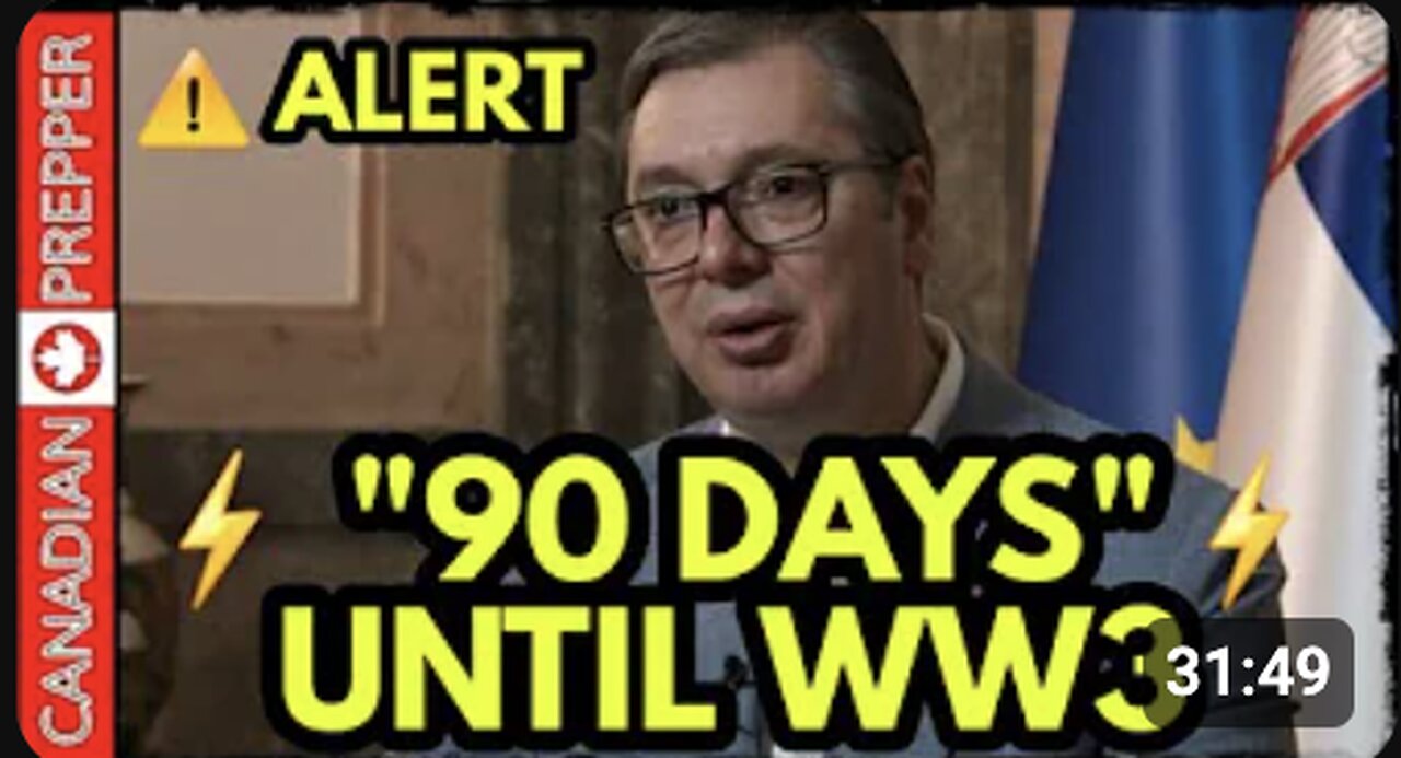 ⚡BREAKING: "3 MONTHS UNTIL WW3"- VUCIC, F-16s TO LAUNCH FROM ROMANIA, RUSSIAN SUB NEAR FLORIDA