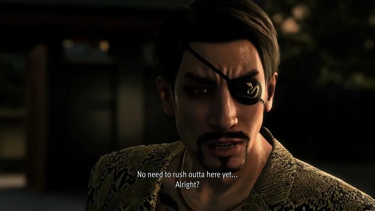 Like a Dragon Gaiden - Final Chapter: Daigo Dojima, Majima Goro and Saejima Taiga Tattoos Cutscene