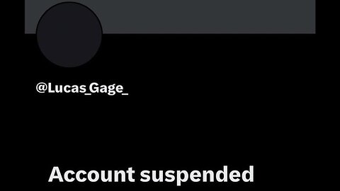 Lucas Gage Suspended From X by Adam Green