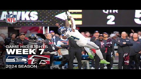 Seattle Seahawks vs. Atlanta Falcons Game Highlights | NFL 2024 Season Week 7