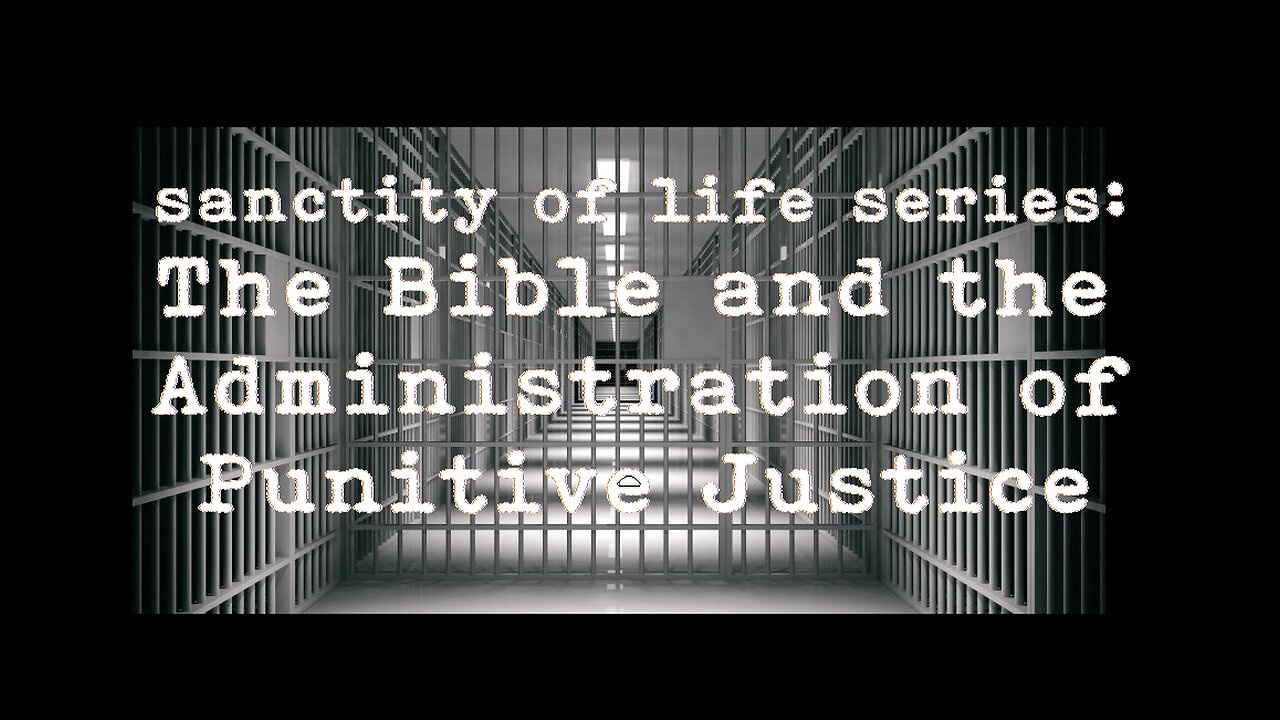 The Sanctity of Life, Pt. 4: Crime & Punishment (Terry L. Reese)