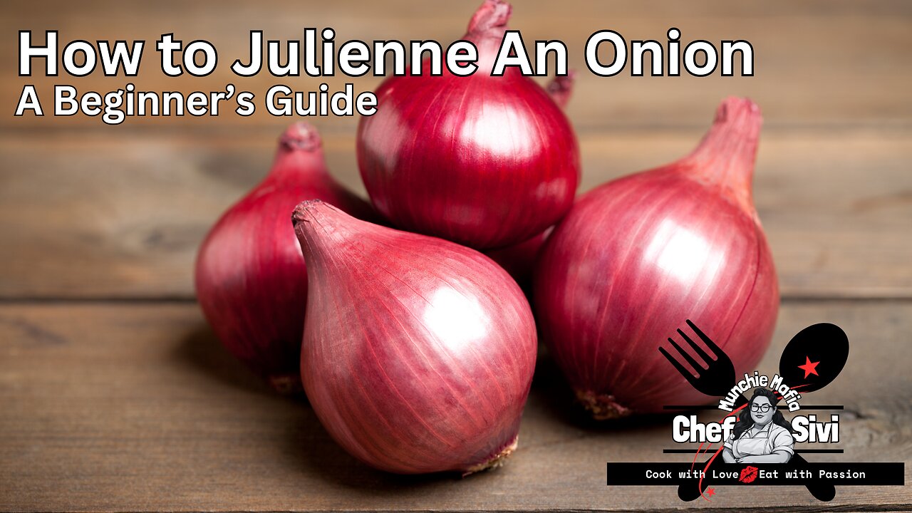 How to Julienne an Onion Like a Pro