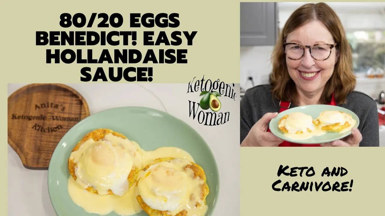 Easy Eggs Benedict for 80/20 | High Fat Carnivore Meal for Weekend Brunch | Hollandaise Sauce