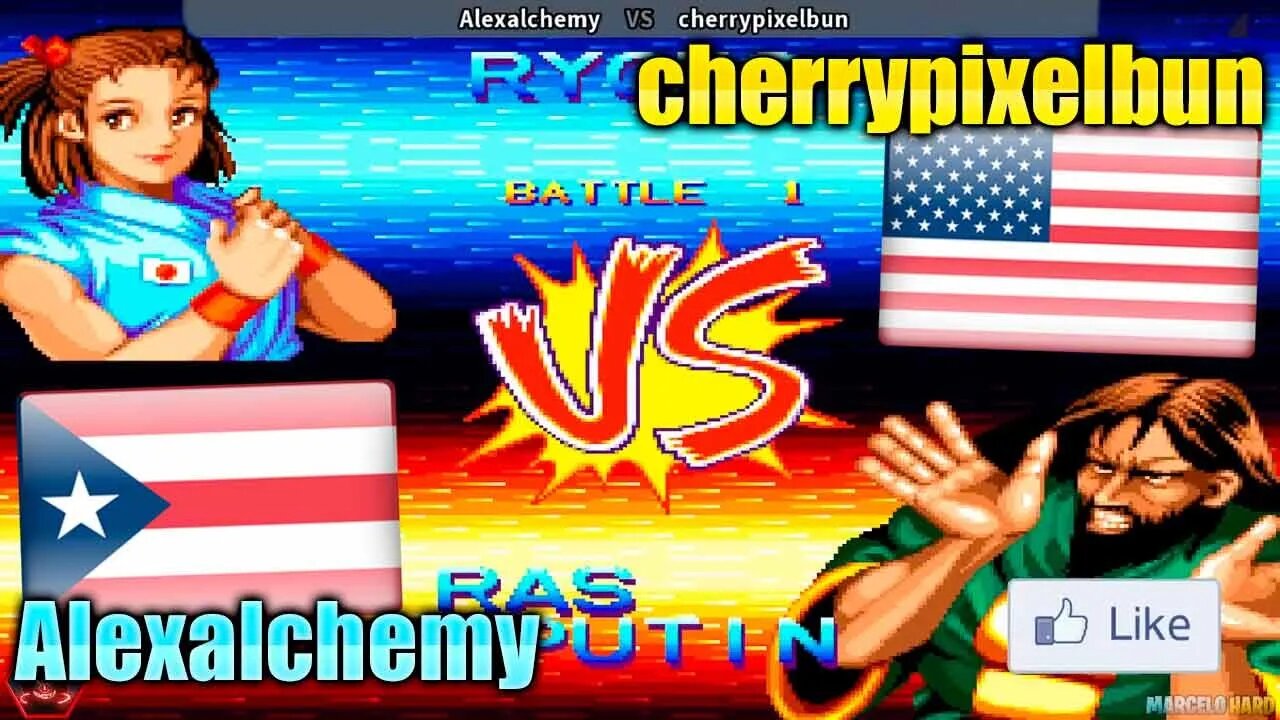 World Heroes 2 (Alexalchemy Vs. cherrypixelbun) [Porto Rico Vs. U.S.A.]