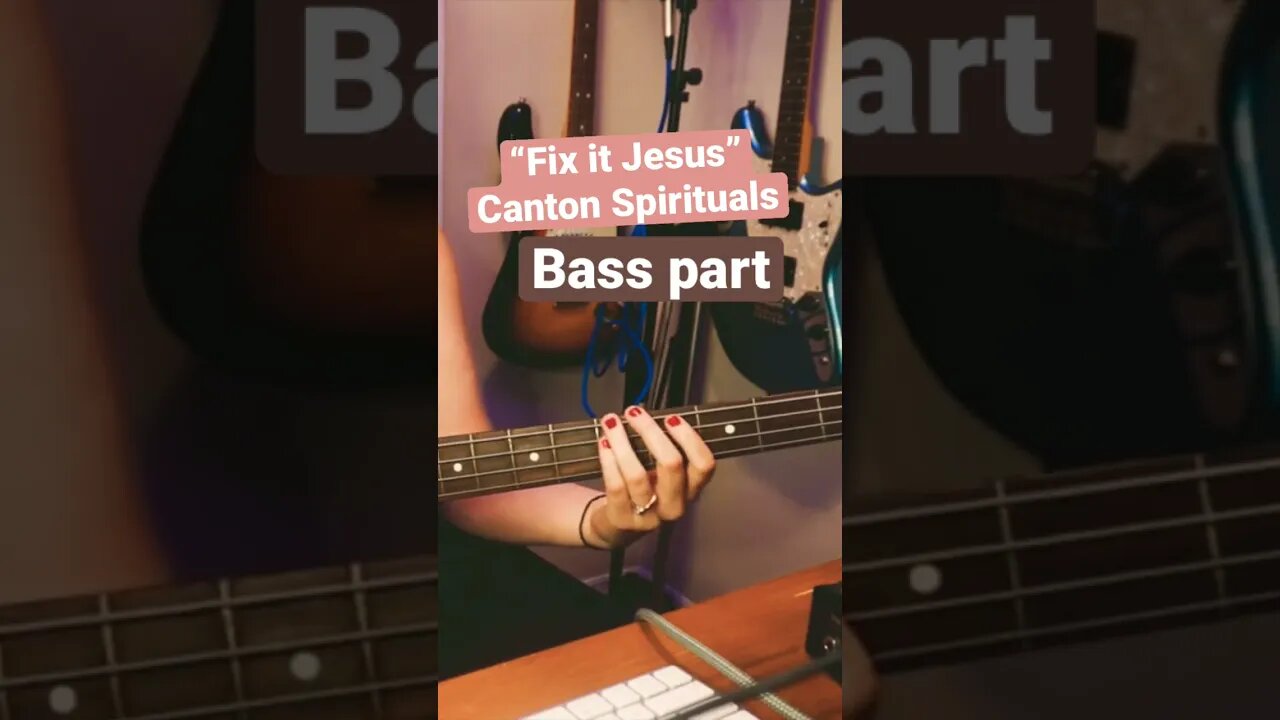 #bass #basscover #gospel #gospelmusic #gospelsongs #gospelbass #churchmusic #fixitjesus #churchband