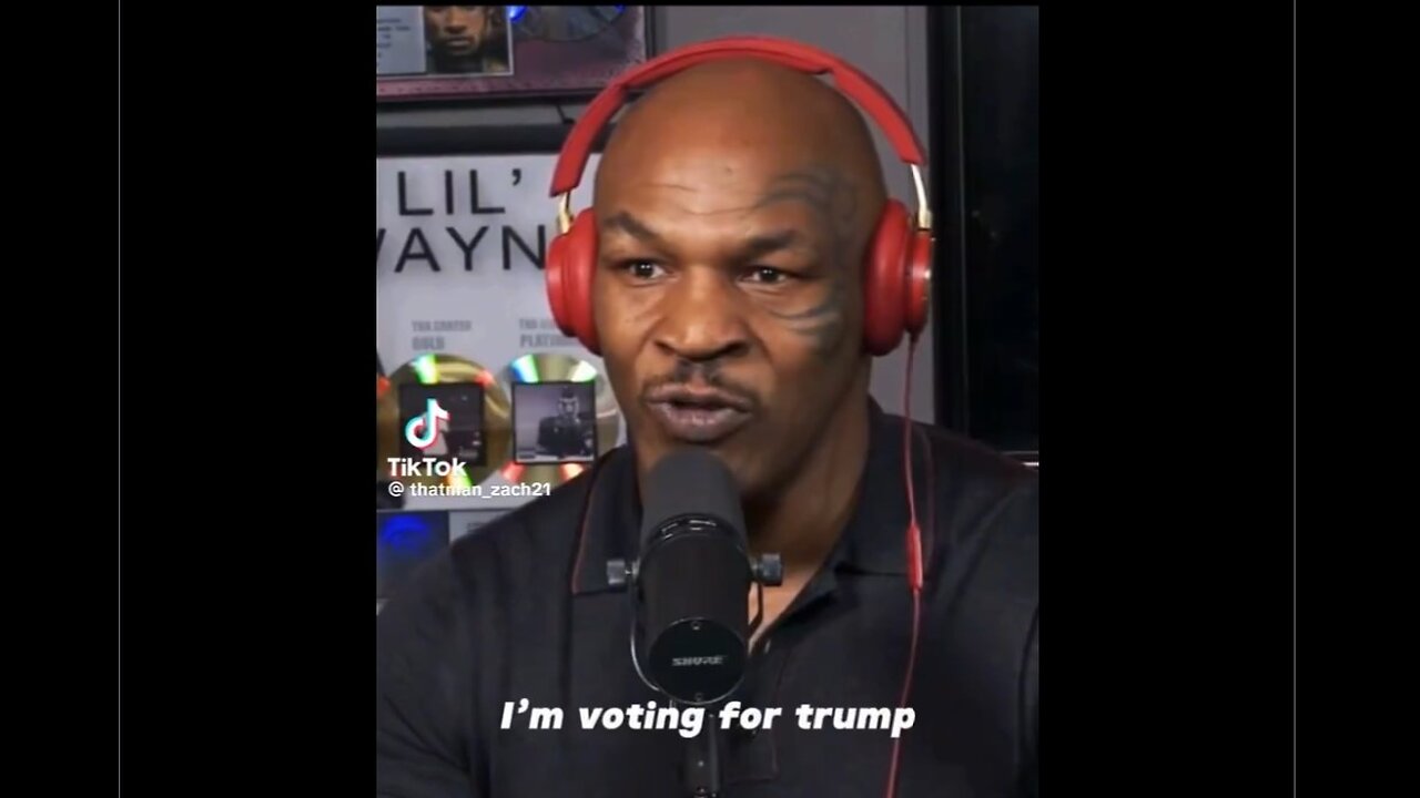 Mike Tyson says he’s voting for Trump