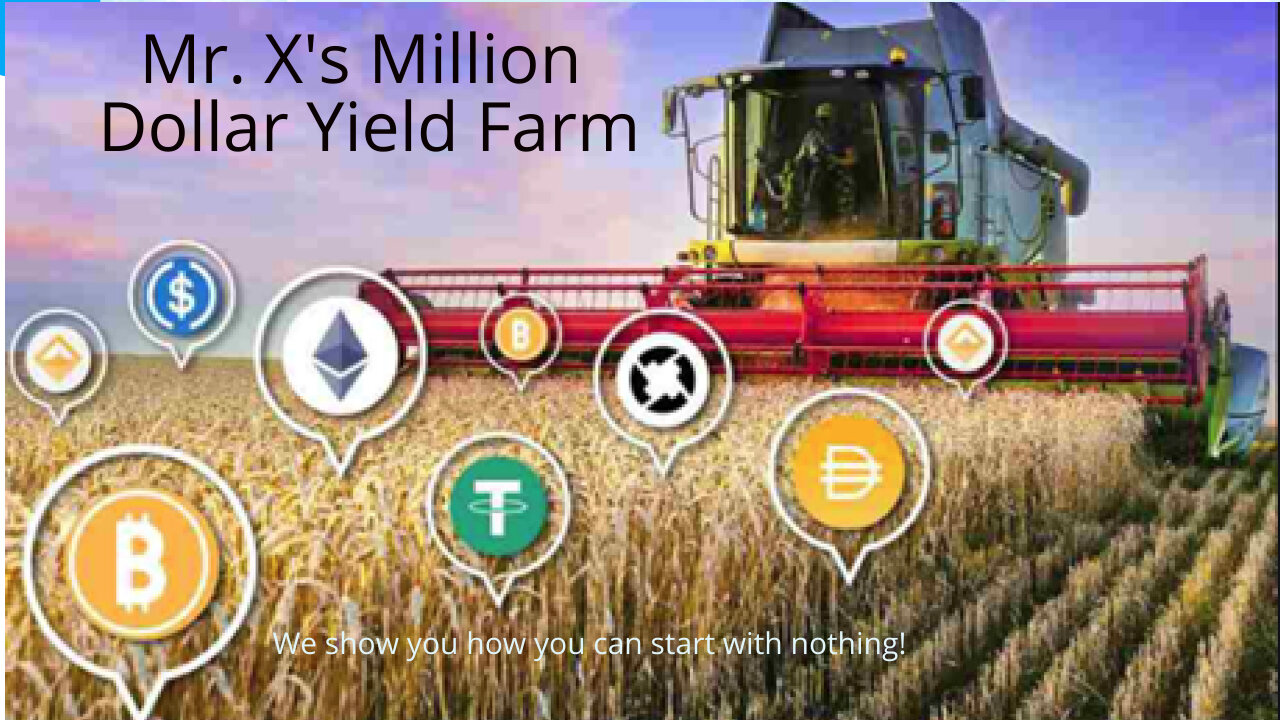 Discover The Crypto Yield Farming Secrets https://bit.ly/3jpc4Kq That Catapulted Mr. X From ZERO..