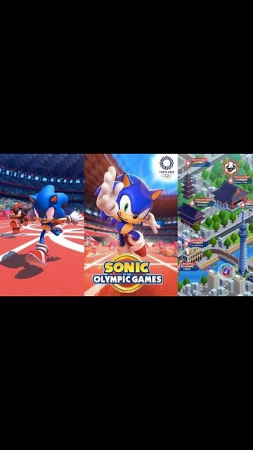 Musica de Sonic nas Olimpíadas de Tokyo #shorts