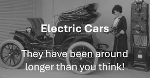 Electric Cars - they have been around longer than you think!