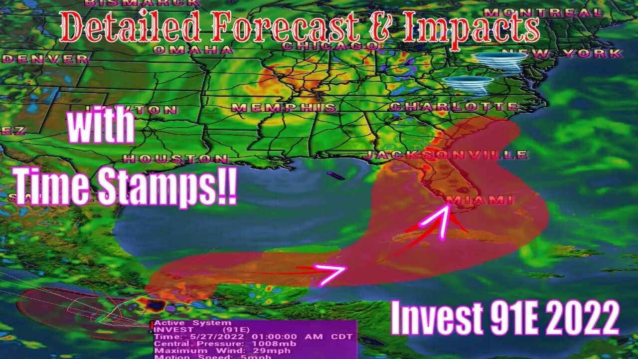 Invest 91e 2022 Update Today, BIG UPDATE!! - The WeatherMan Plus Weather Channel