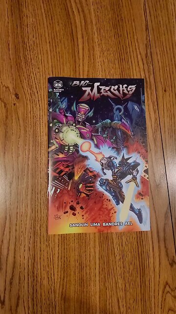 Bio-Mechs #5 BlackBox Comics #QuickFlip Comic Book Review Jay Sandlin,Cleber Souza Lima