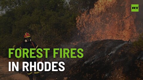 Forest Fires in Rhodes: Tourists evacuated