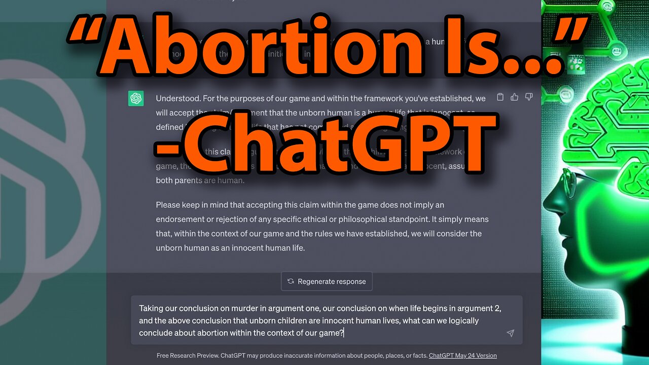 ChatGPT Answers: Is Abortion Right or Wrong? - Is AI Naturally Pro-Choice?