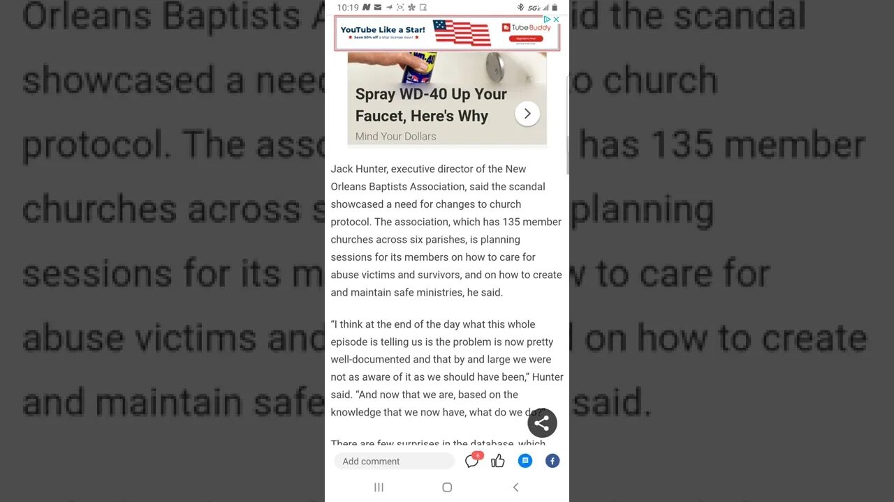 15 Louisiana church employees on Southern Baptist Convention list of alleged abusers