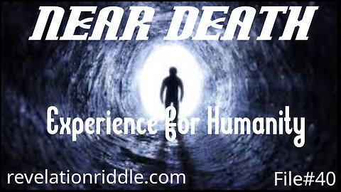 NEAR DEATH Experience for HUMANITY NWO | WEF | ROME | END TIMES