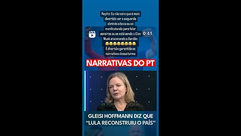 A corja do PT não cansa de passar vergonha