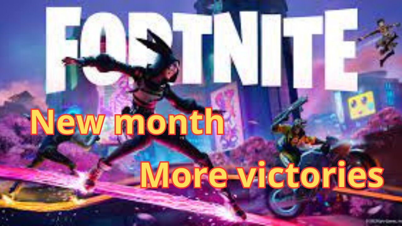 We start the month with victories 🎮🥇🎮 Fortnite