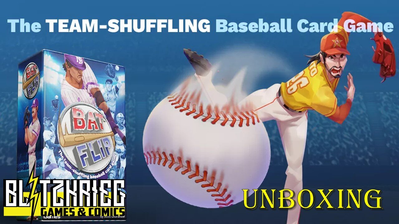 Bat Flip Unboxing / Kickstarter All In