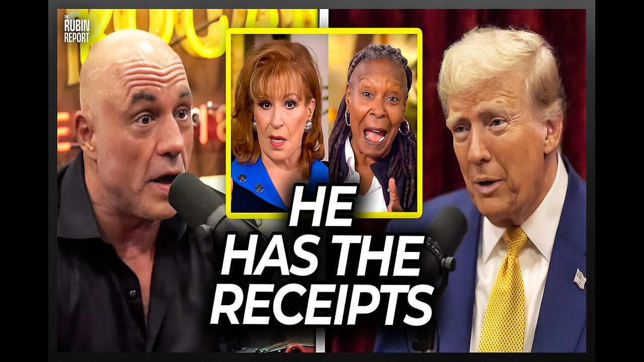 Trump Makes Joe Rogan Go Quiet by Exposing ‘The View’ Host’s Hypocrisy