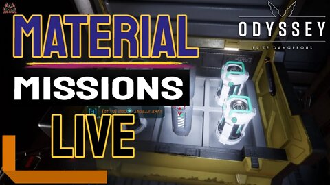 Elite Dangerous Odyssey Material Missions