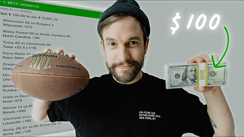 How I Turned $100 into $12k Overnight w- Sports Betting - Absolute Beginner