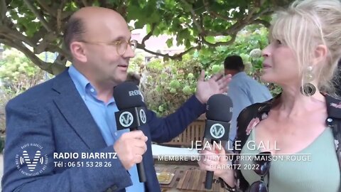 Jean Le Gall - Jury du Prix Maison Rouge Biarritz 2022