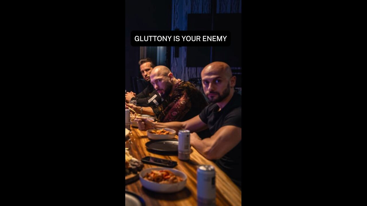 Gluttony is your enemy 🍔🍕🍟