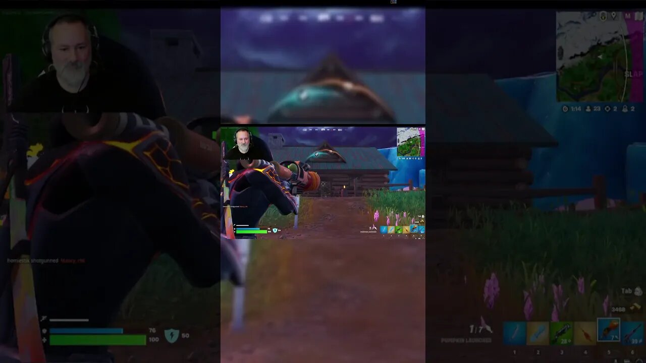 "When a Home Invader Meets the Second Amendment" #ytshorts #fortnite