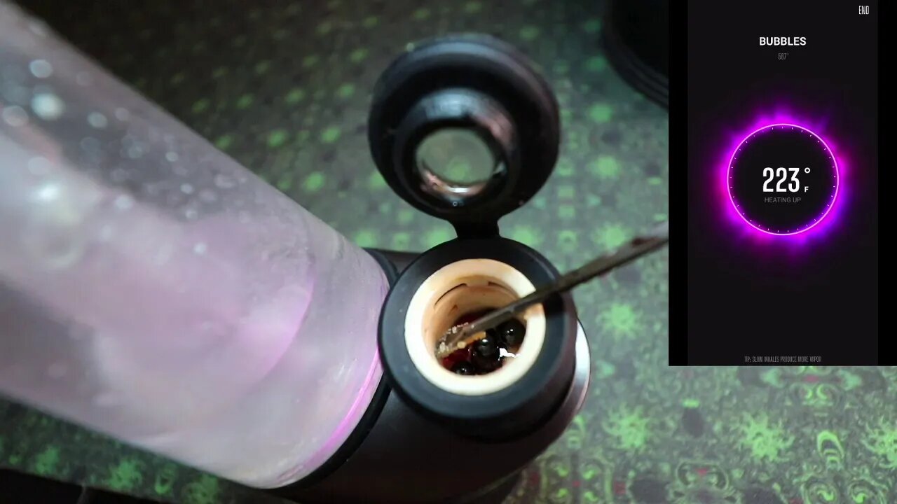 Puffco Peak Pro 6 Terp Pearl 567° Function Test