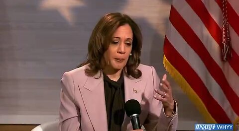 Kamala Harris once again avoided giving a direct answer to the question about reparations