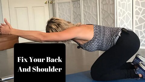 Stretch Your Lats To Fix Your Shoulder And Back Pain