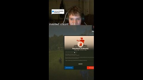 Rust player couldent get a monument