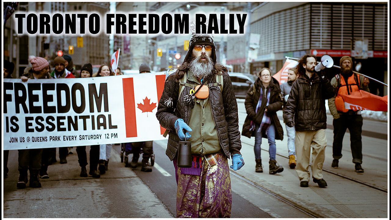 Toronto Freedom Rally - March 11 2023 - Street Photography