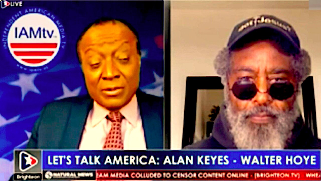 Let's Talk America With || Alan Keys And Walter Hoye Taking About The Pro-Life Movement !!