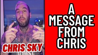 A Reminder from Chris Sky