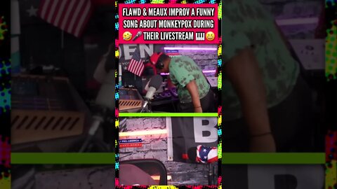 FLAWD & MEAUX created a song on the spot on their stream *THIS IS A JOKE!* #nsfw #short